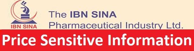 Price Sensitive Information of The IBN SINA Pharmaceutical Industry Limited