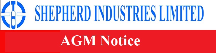 AGM Notice of Shepherd Industries Limited