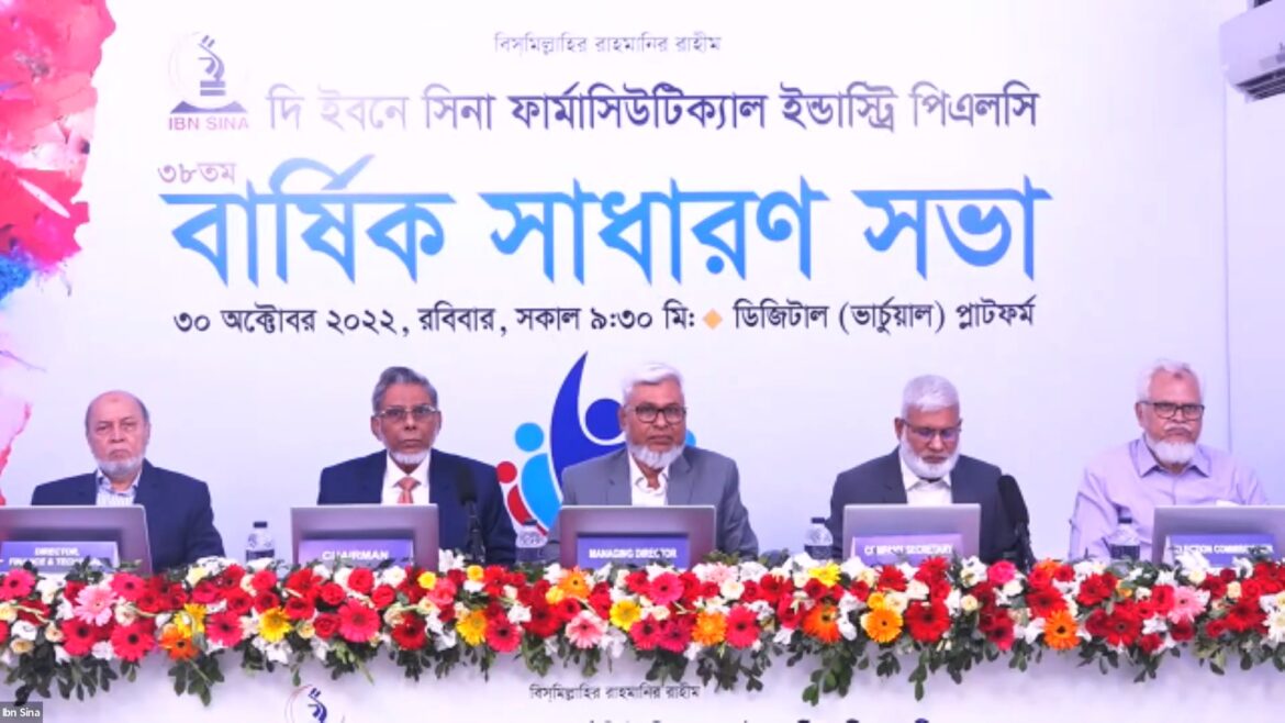 ইবনে সিনার ৬০% নগদ লভ্যাংশ অনুমোদিত